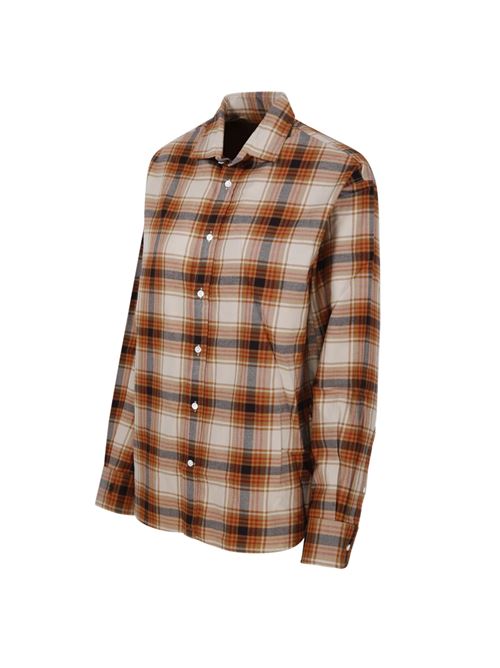 Camicia Donna marrone con motivo a quadri POLO RALPH LAUREN | 211910760002